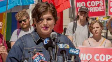 Trans protester arrested at Pride wants charges dropped
