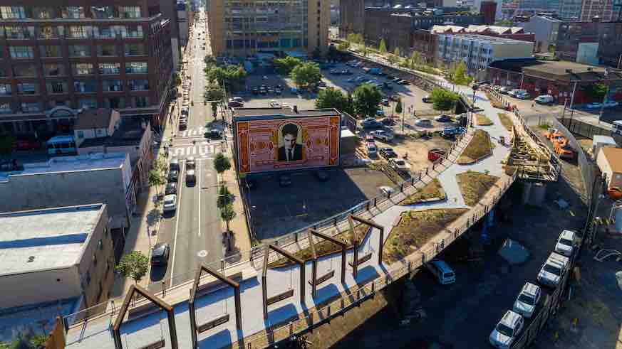 The Rail Park, built on blight, finally opens