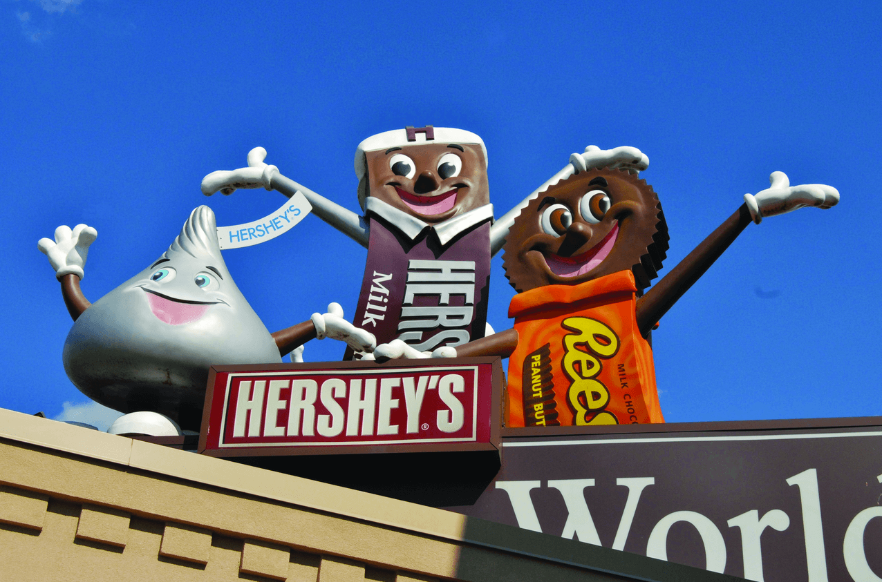 Hersheypark, home of Hershey Chocolates, is closed due to flooding. 