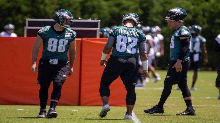 Dallas Goedert Richard Rodgers Zach Ertz Eagles