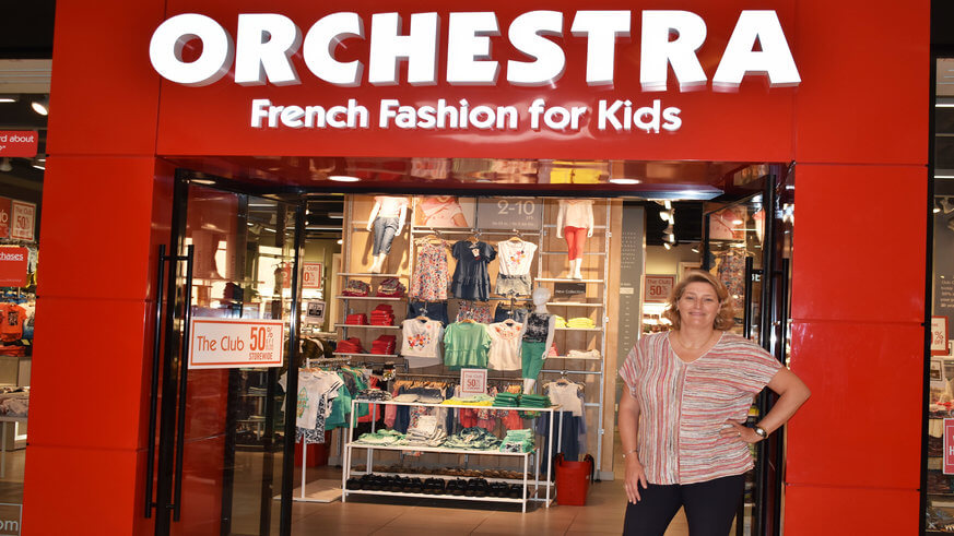Agatha Boidin is the CEO of Orchestra, a children's clothing brand. | Provided