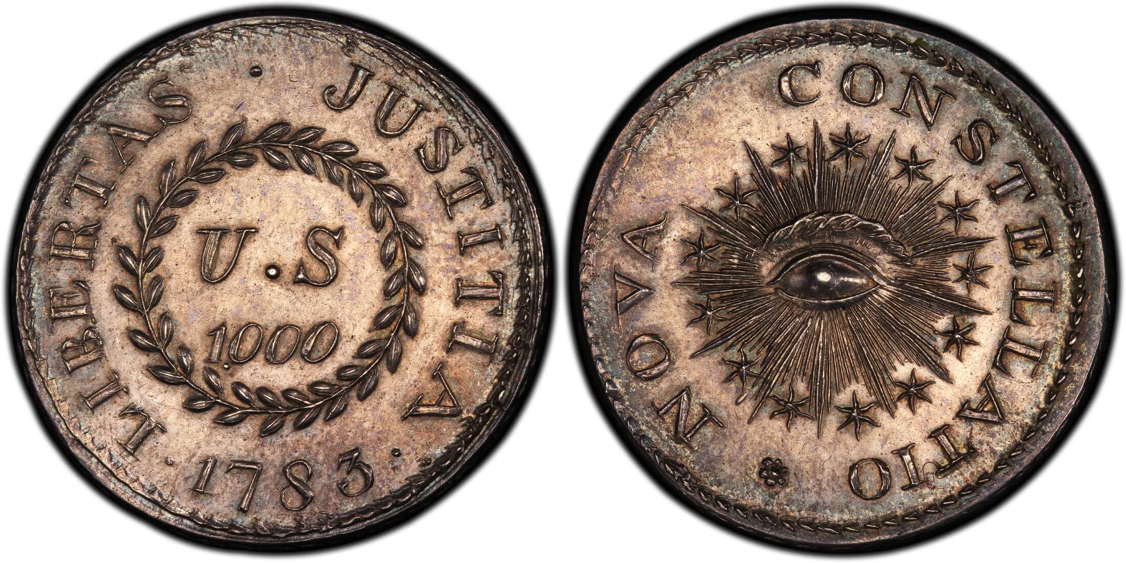 Million dollar penny: An example of a 'Nova Constellatio' coin. 