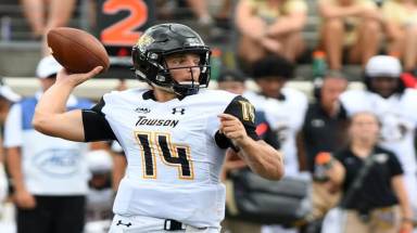 College Football Towson Tigers Tom Flacco