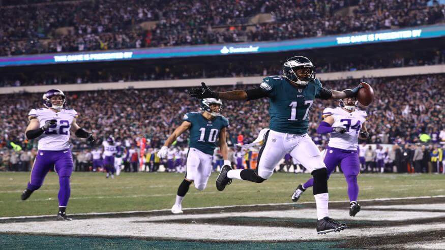 Philadelphia Eagles Minnesota Vikings Alshon Jeffery