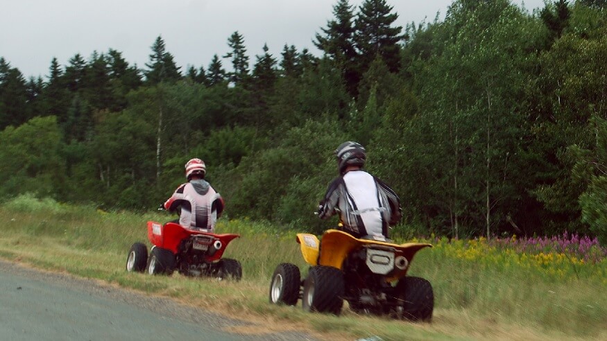 ATV riders