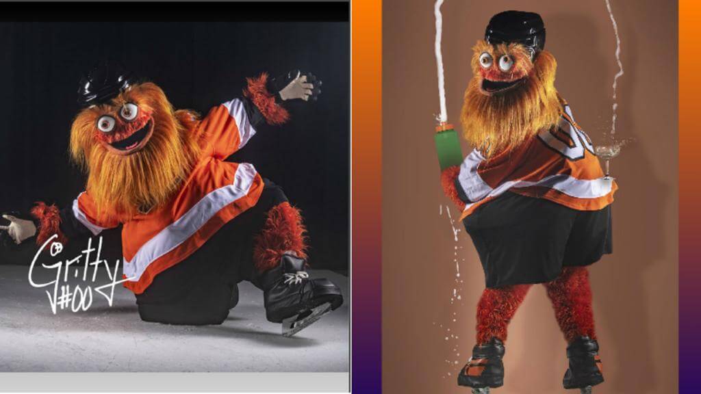 Gritty the Flyers mascot