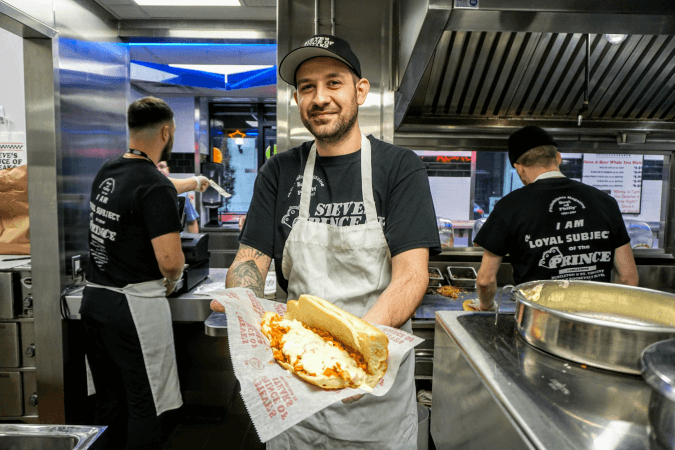 free cheesesteaks