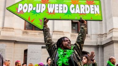 Philly Pop Up Weed Garden celebrates decriminalization