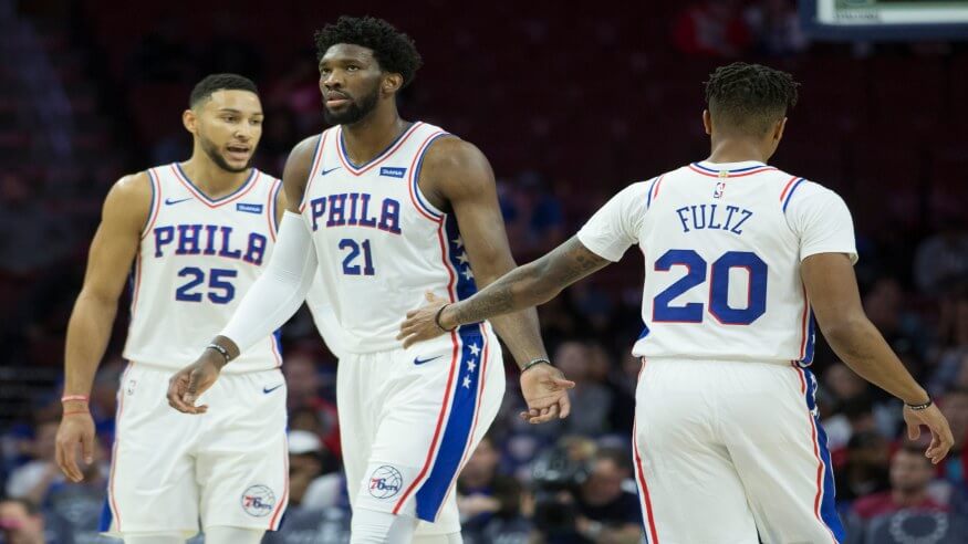 Philadelphia 76ers Ben Simmons Joel Embiid Markelle Fultz NBA