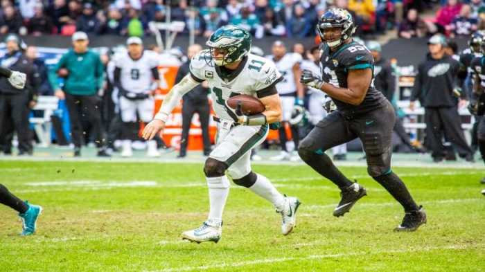 Philadelphia Eagles Carson Wentz NFL Jacksonville Jaguars