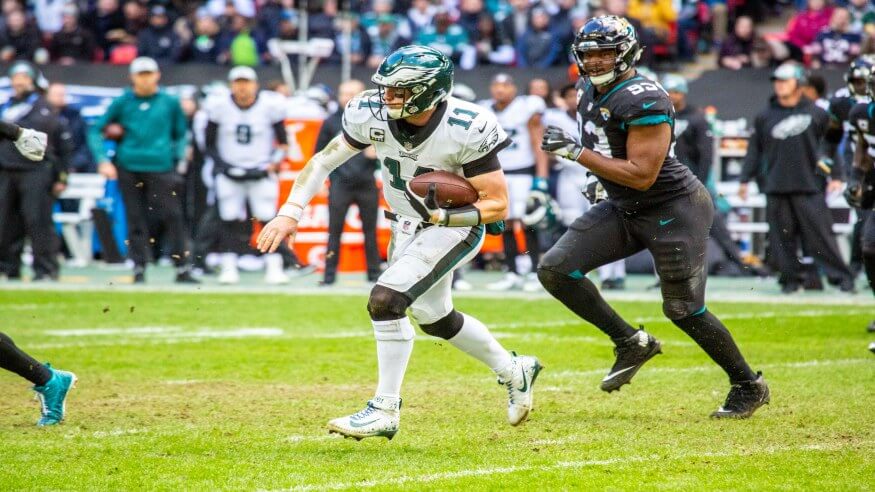 Philadelphia Eagles Carson Wentz NFL Jacksonville Jaguars