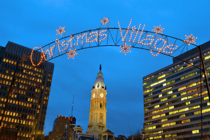 Christmas Village in Philadelphia