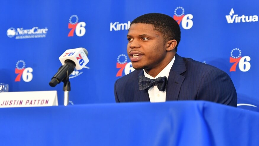 Philadelphia 76ers NBA Justin Patton