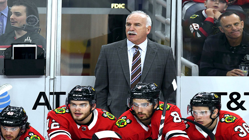 Joel Quenneville NHL Flyers Blackhawks