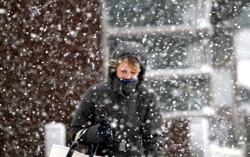 Brutal snow rocks Philly.