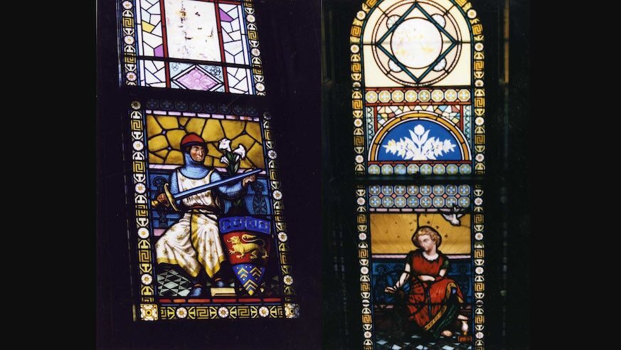Century-old stained glass windows and other items stolen from North Philly
