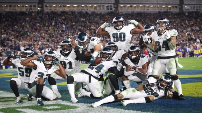 Philadelphia Eagles Los Angeles Rams NFL