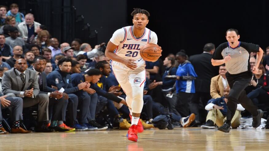 Markelle Fultz NBA Philadelphia 76ers