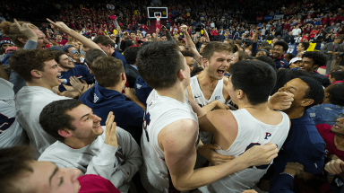 Penn Quakers Villanova Wildcats College Basketball