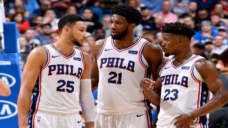 Ben Simmons Joel Embiid Jimmy Butler NBA Philadelphia 76ers