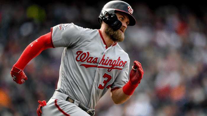 Bryce Harper is a long shot to join the Yankees. (Photo: Getty Images)