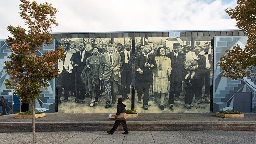 Mural Arts is celebrating Black History Month with a special trolley tour. (Photo courtesy Mural Arts)