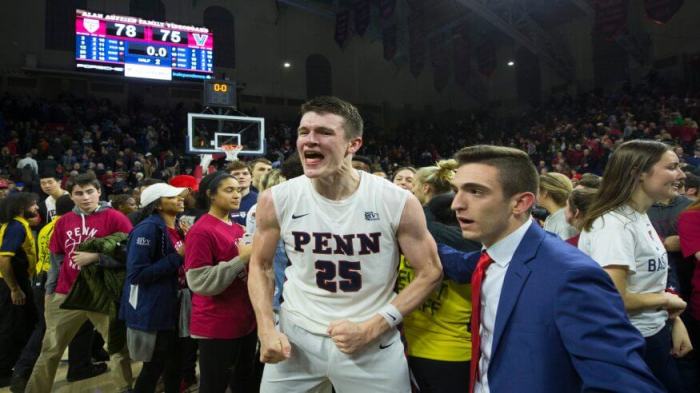 Penn Quakers A.J. Brodeur College Basketball NCAA