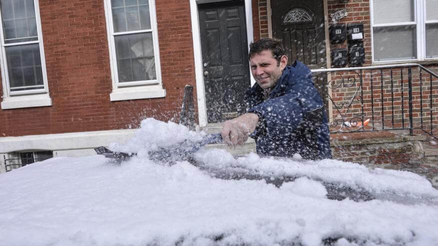 Fearsome snowstorm causes chaos in Philly area
