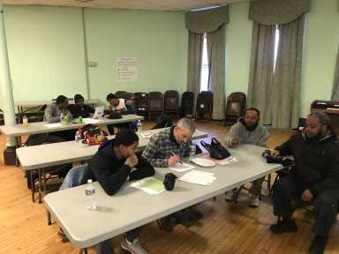 Project D.A.D. participants work with mentors to refine social and professional skills. (Image: Project D.A.D.)
