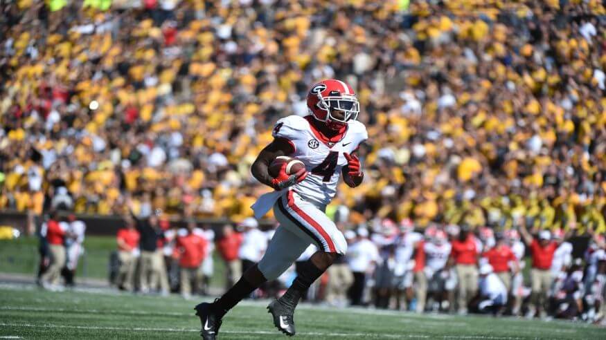 Mecole Hardman Georgia Bulldogs NFL NFL Draft