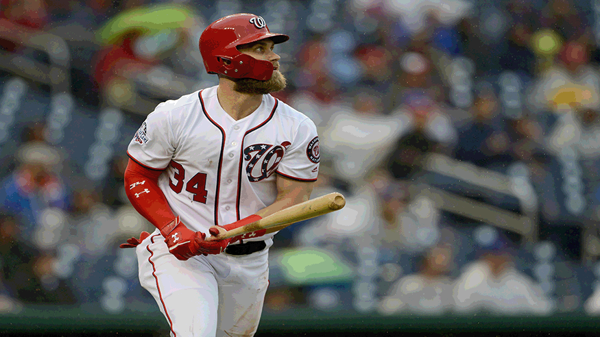 Bryce Harper Washington Nationals Philadelphia Phillies MLB
