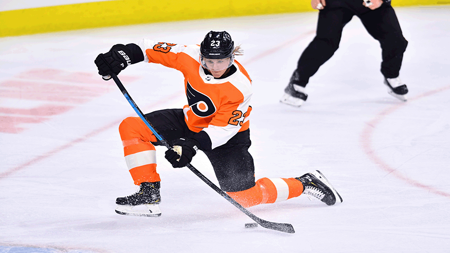 Philadelphia Flyers NHL Oskar Lindblom