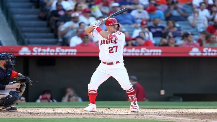 Philadelphia Phillies MLB Mike Trout Los Angeles Angels of Anaheim