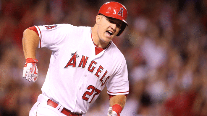 Mike Trout. (Photo: Getty Images)