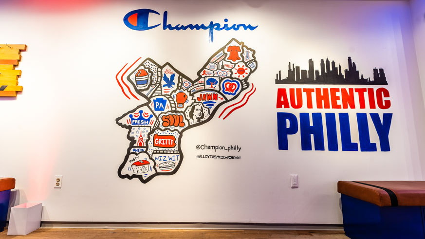 Champion Athleticwear store Philly