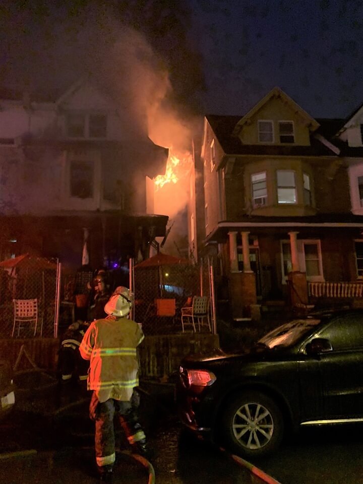 Philadelphia FD: Twelve people injured in early morning house fire