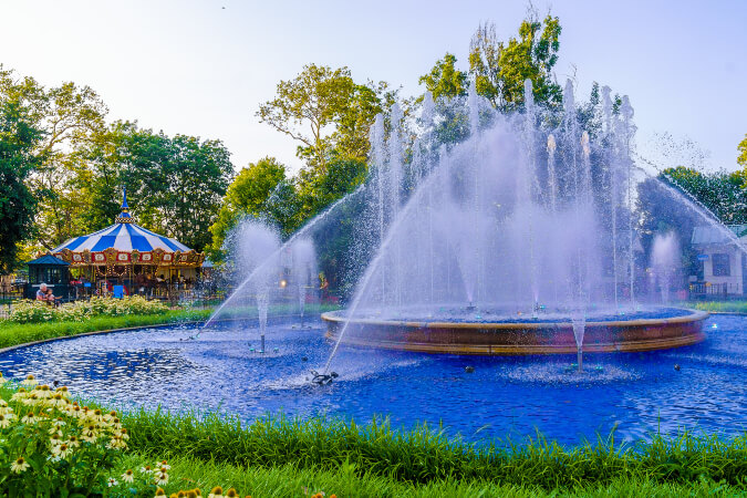 Franklin Square Fountain 