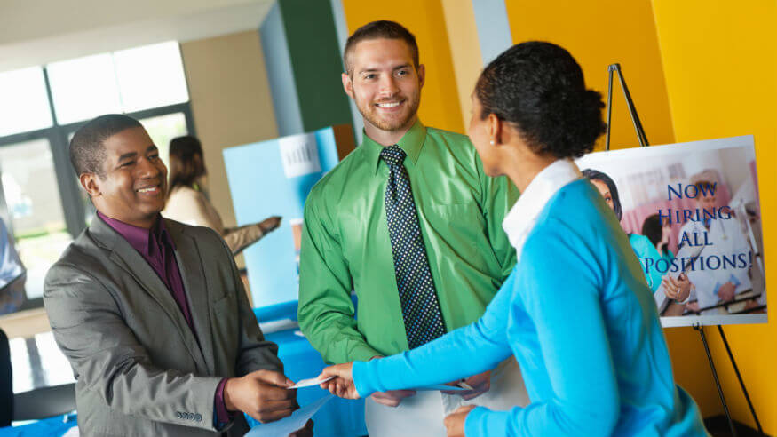 How job fairs can help you get around the traditional job interview