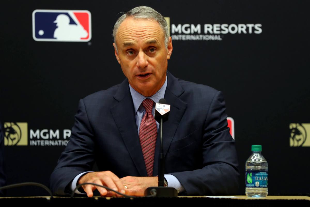 MLB commissioner Rob Manfred