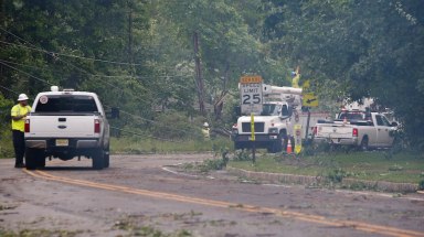 Tornado damage