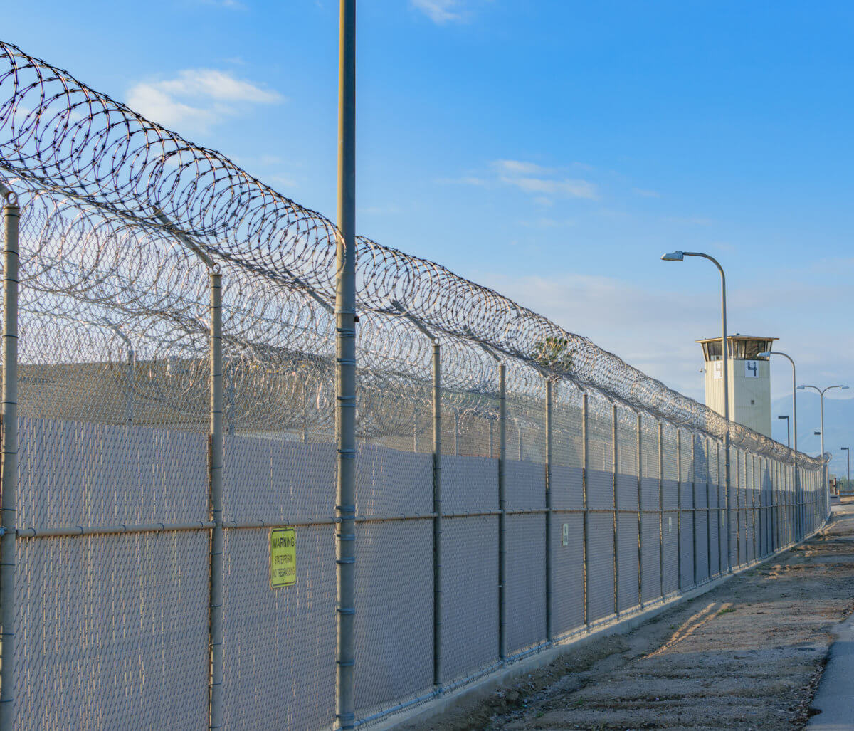 West prison wall