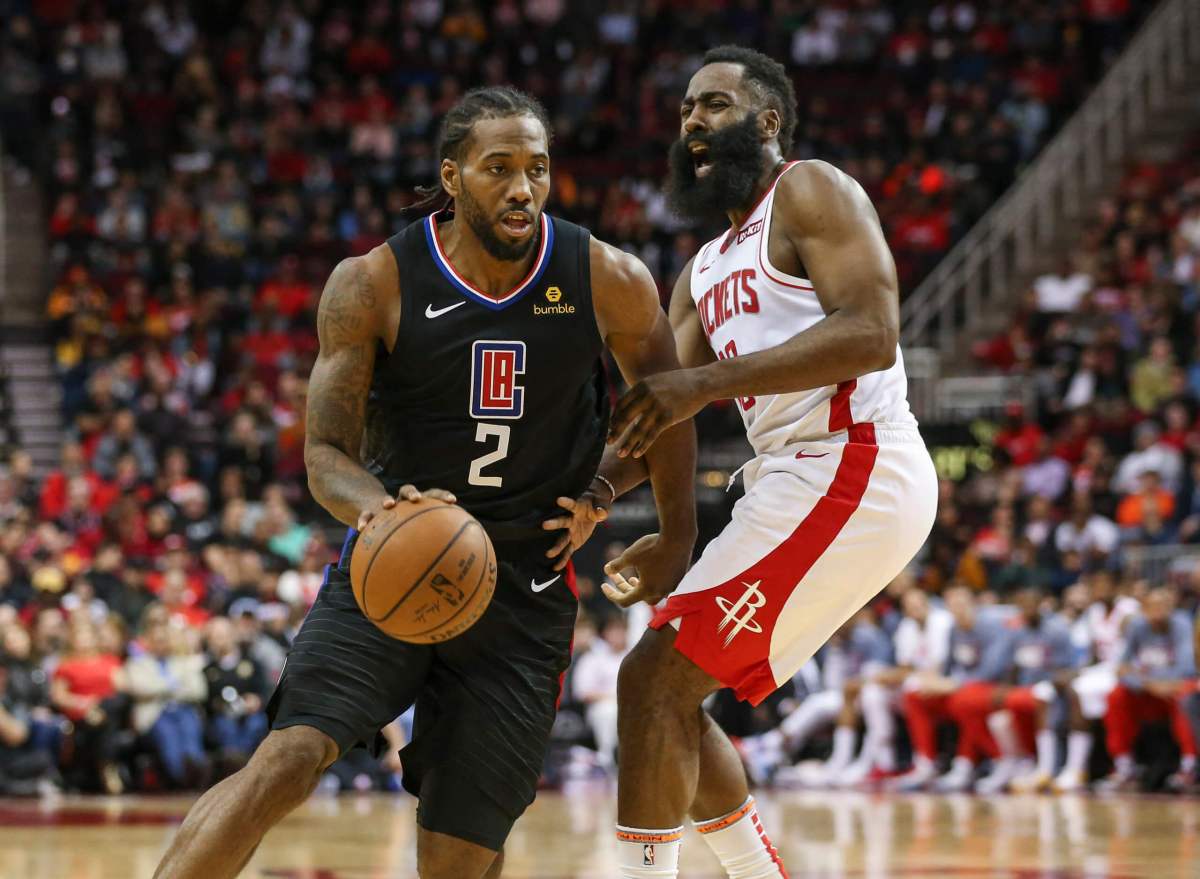 Kawhi Leonard, James Harden