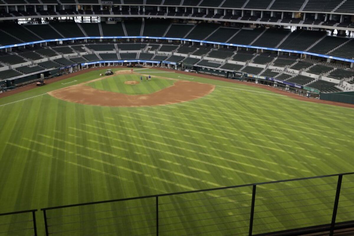 FILE PHOTO:  MLB: Texas Rangers-Globe Life Field Tours