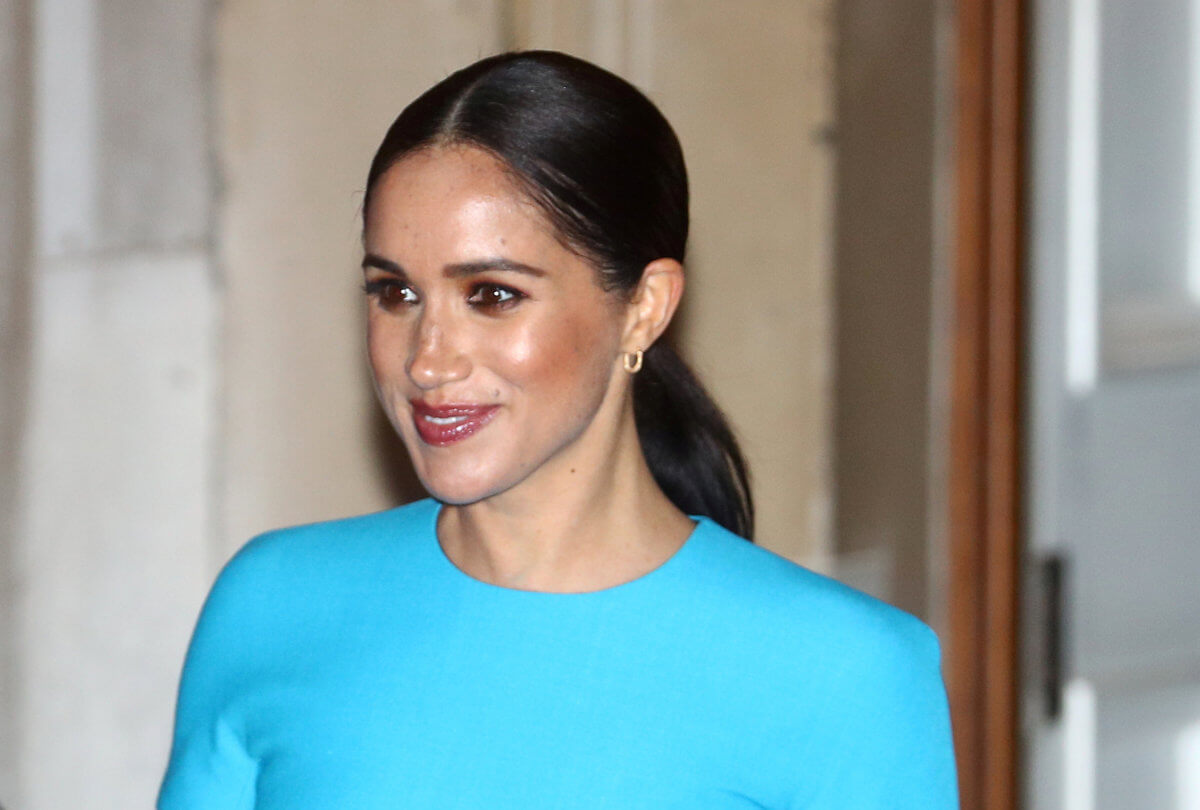 FILE PHOTO: Meghan, Duchess of Sussex, leaves after attending the Endeavour Fund Awards in London