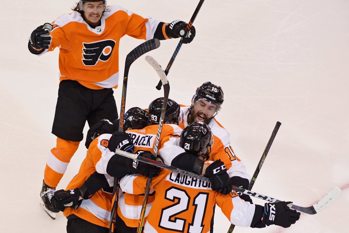 NHL: Stanley Cup Playoffs-New York Islanders at Philadelphia Flyers