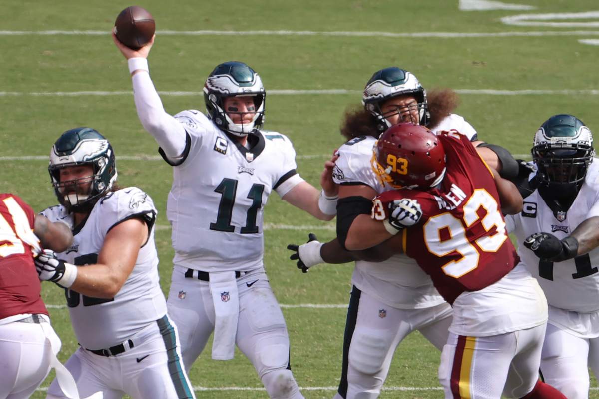 NFL: Philadelphia Eagles at Washington Football Team