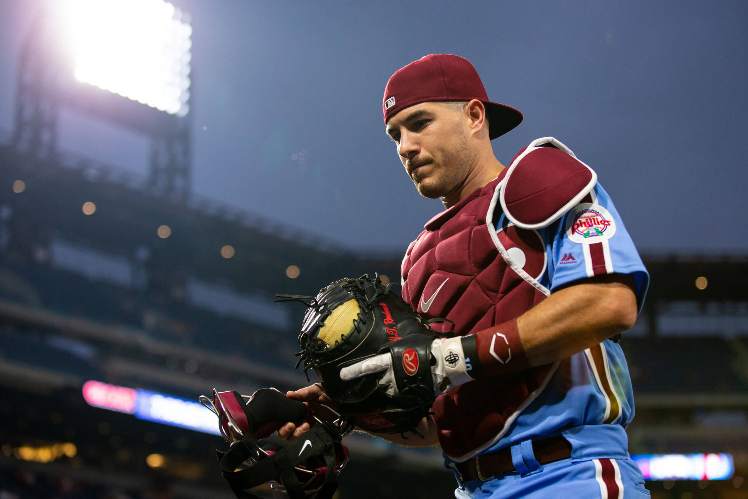 Philadelphia Phillies Star Catcher J.T. Realmuto is Playing the