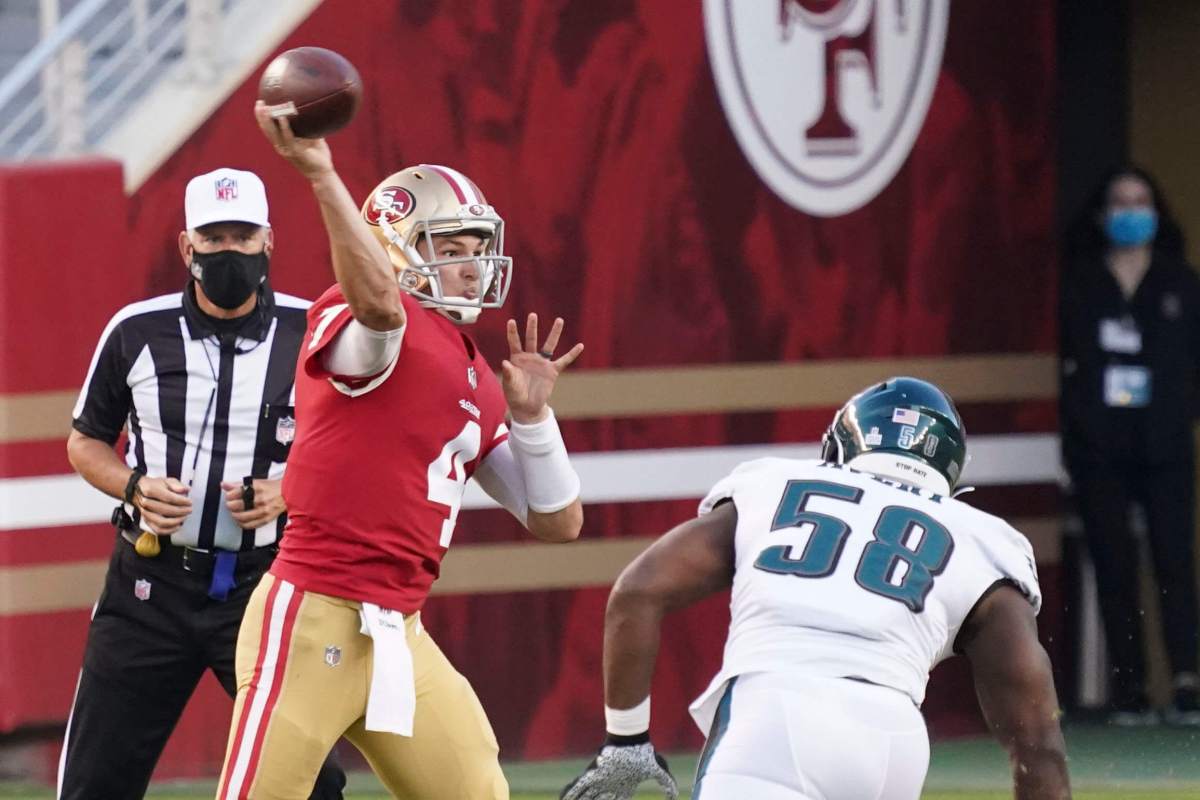 NFL: Philadelphia Eagles at San Francisco 49ers