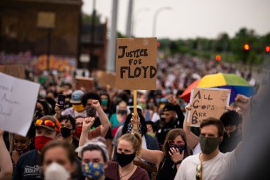 ‘I Can’t Breathe’ Protest Held After Man Dies In Police Custody In Minneapolis