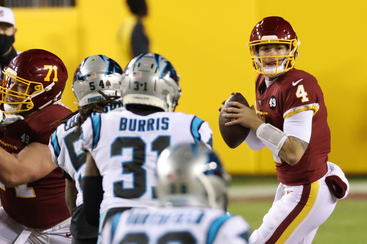 NFL: Carolina Panthers at Washington Football Team